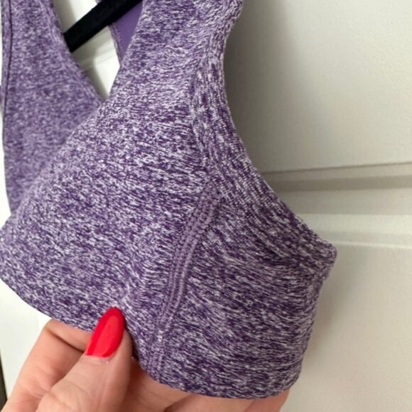 TNA Purple Racerback Sports Bra - Picture 3 of 3